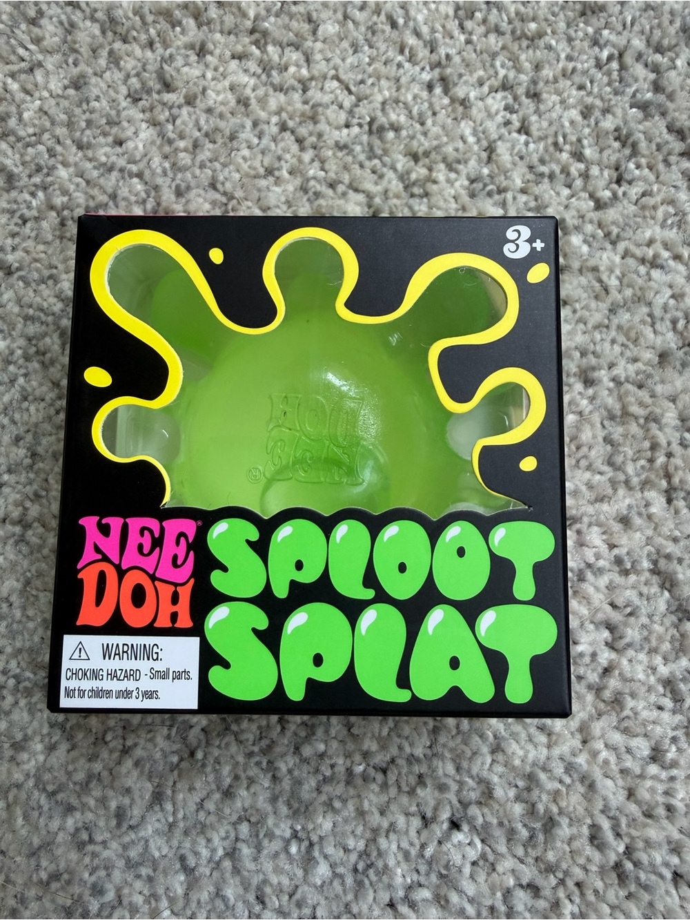 Nee Doh Sploot Splat Sensory Putty - Bright Green